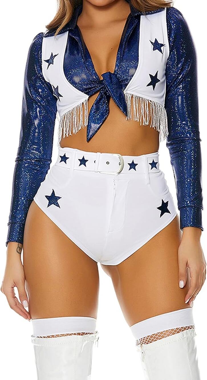 NEW Forplay Dallas Cowboys Cheerleader Costume Size XS Small